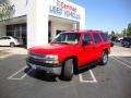 2004 Victory Red Chevrolet Tahoe LT  photo #1