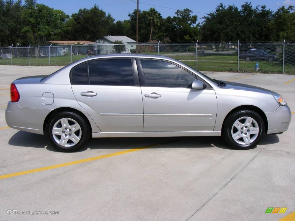2006 Malibu LT Sedan - Silverstone Metallic / Titanium Gray photo #2