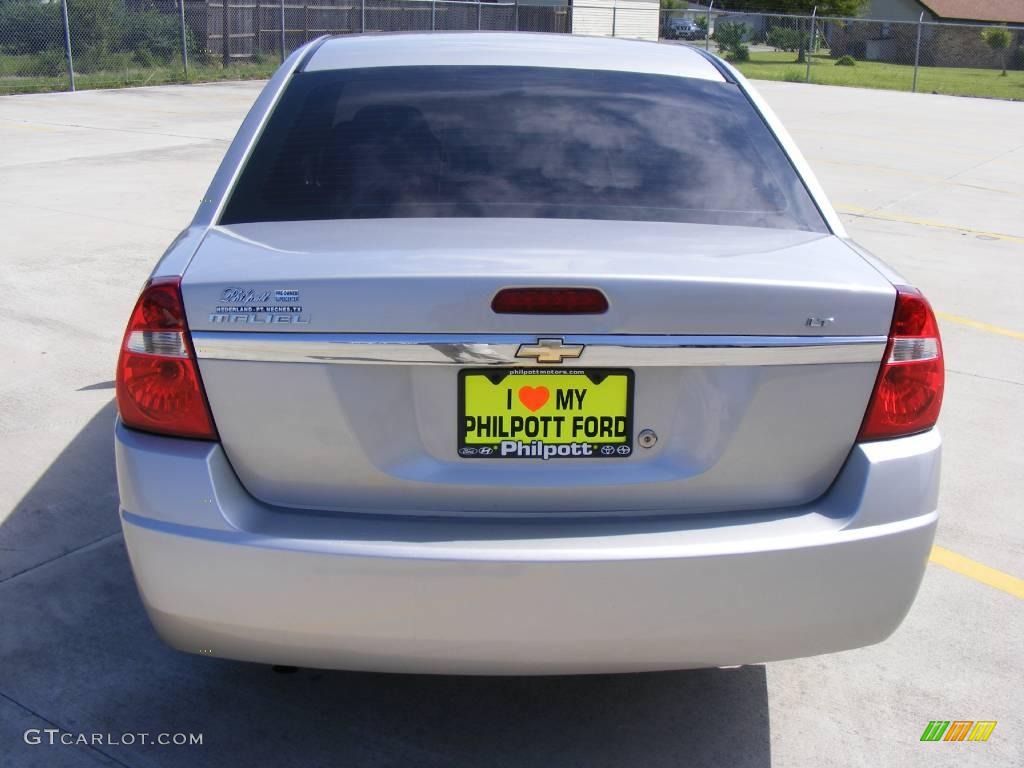 2006 Malibu LT Sedan - Silverstone Metallic / Titanium Gray photo #4