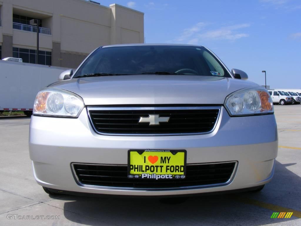 2006 Malibu LT Sedan - Silverstone Metallic / Titanium Gray photo #9