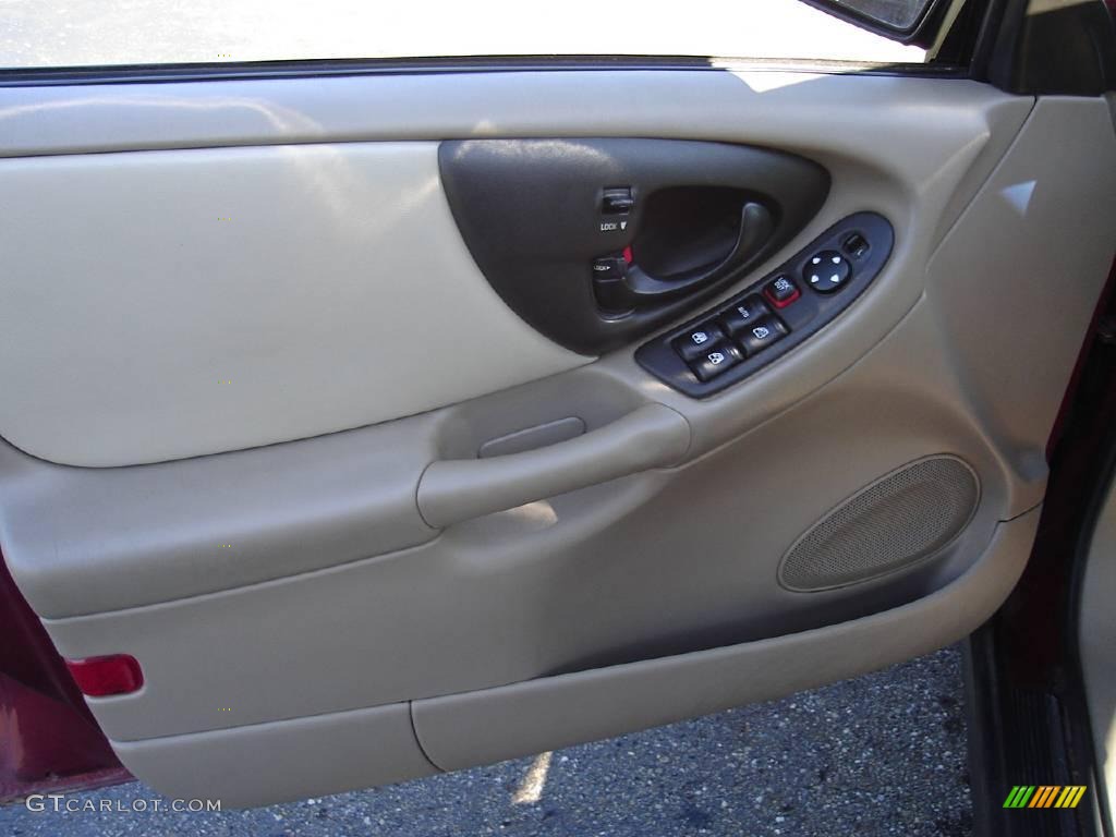 2003 Malibu Sedan - Redfire Metallic / Neutral Beige photo #21