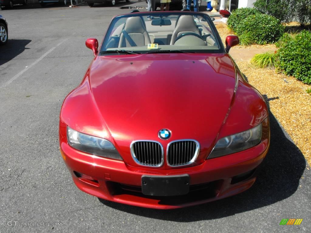 2000 Z3 2.8 Roadster - Siena Red Metallic / Beige photo #3