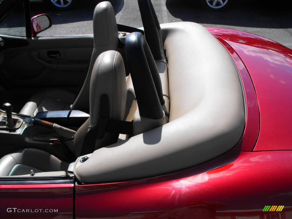 2000 Z3 2.8 Roadster - Siena Red Metallic / Beige photo #9