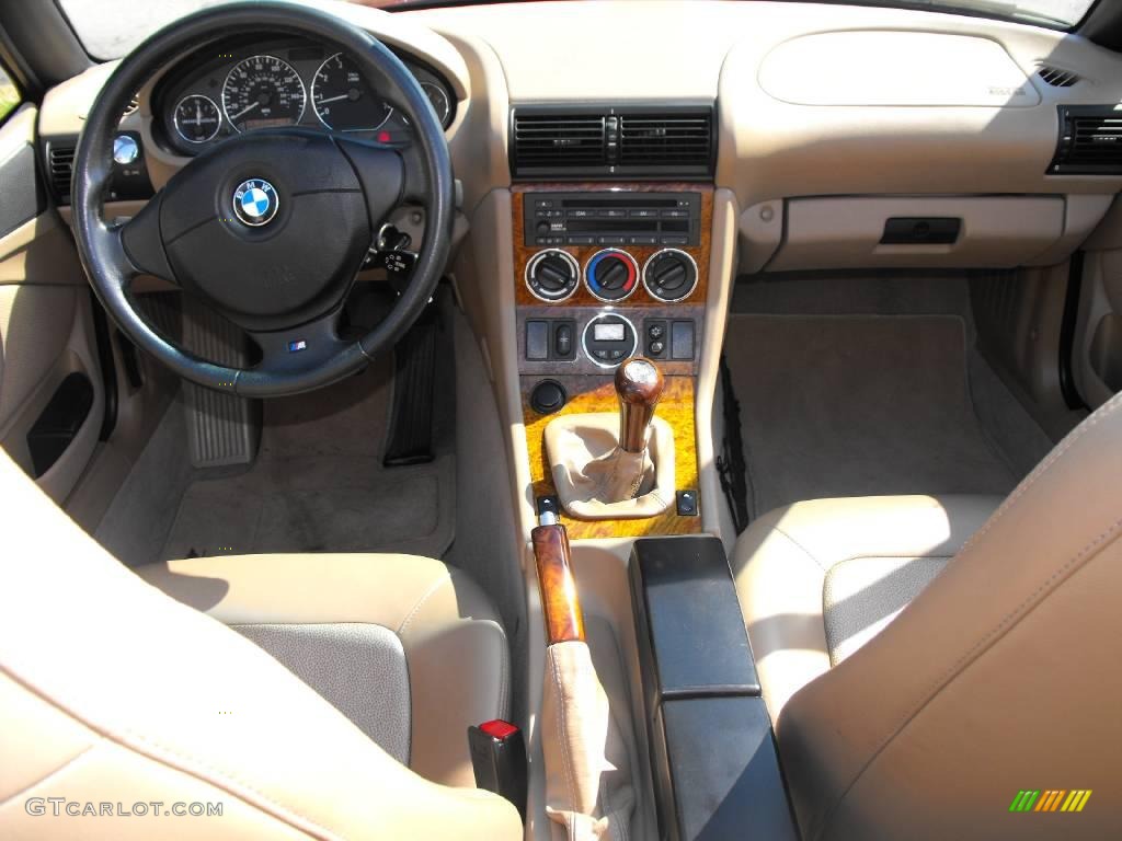 2000 Z3 2.8 Roadster - Siena Red Metallic / Beige photo #11