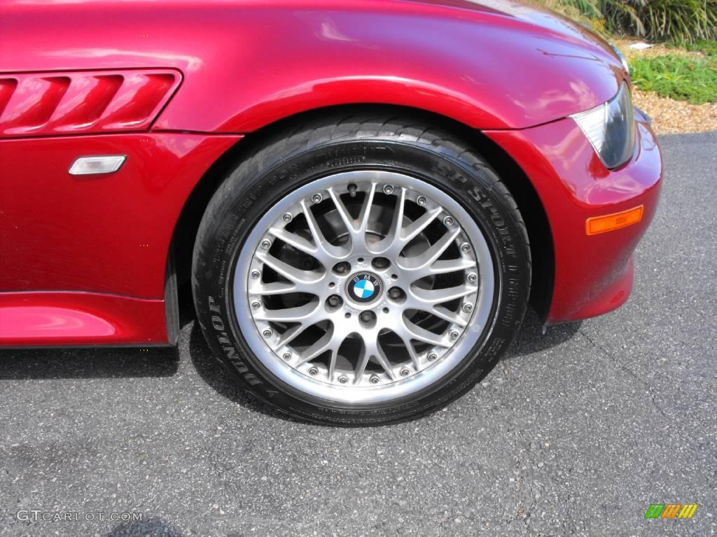 2000 Z3 2.8 Roadster - Siena Red Metallic / Beige photo #19