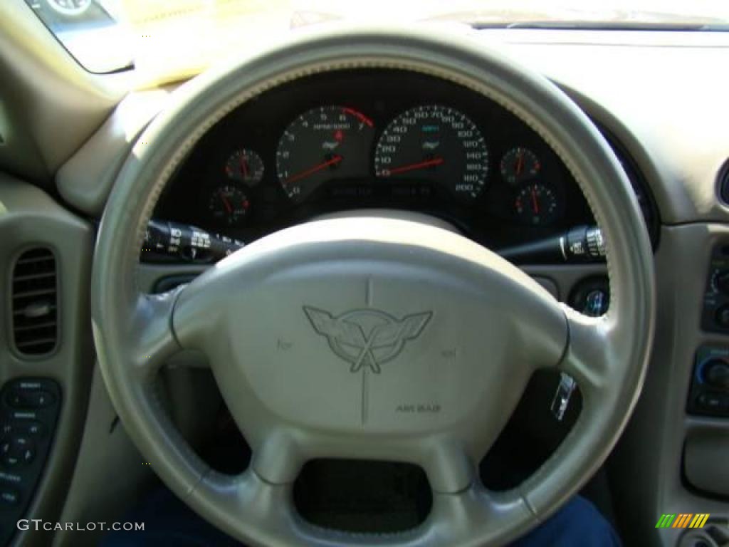 2003 Corvette Coupe - 50th Anniversary Red / Light Oak photo #15
