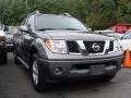 Storm Gray Metallic - Frontier LE Crew Cab 4x4 Photo No. 3