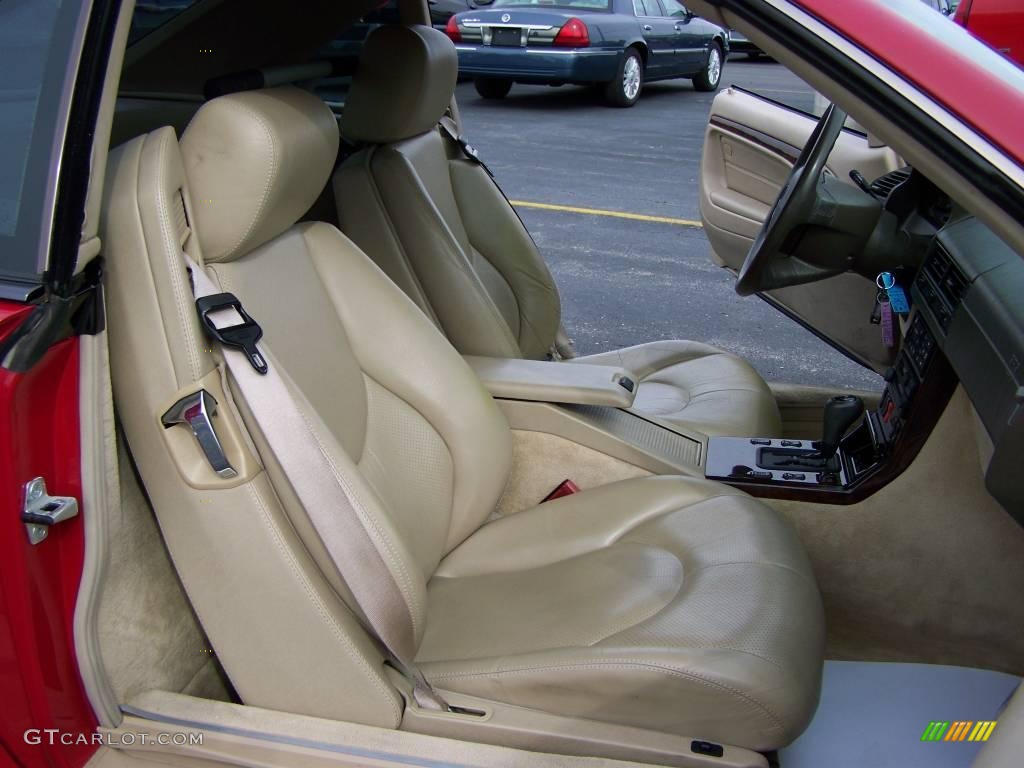 1996 SL 500 Roadster - Imperial Red / Parchment photo #13