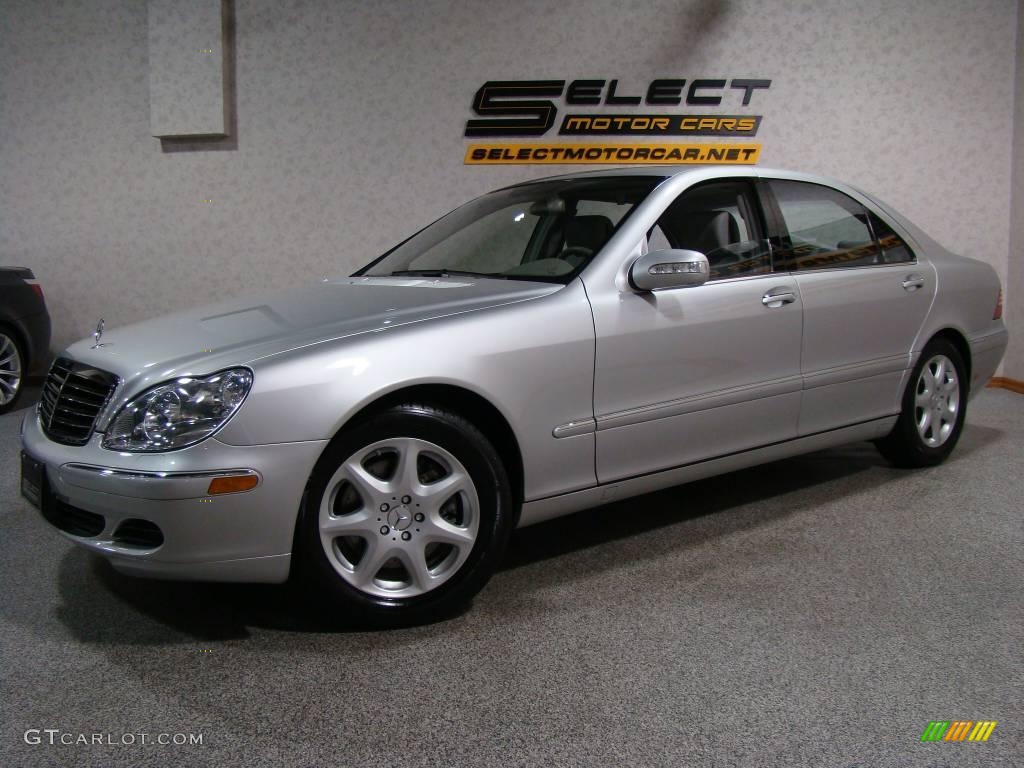 2006 S 500 4Matic Sedan - Brilliant Silver Metallic / Ash photo #1