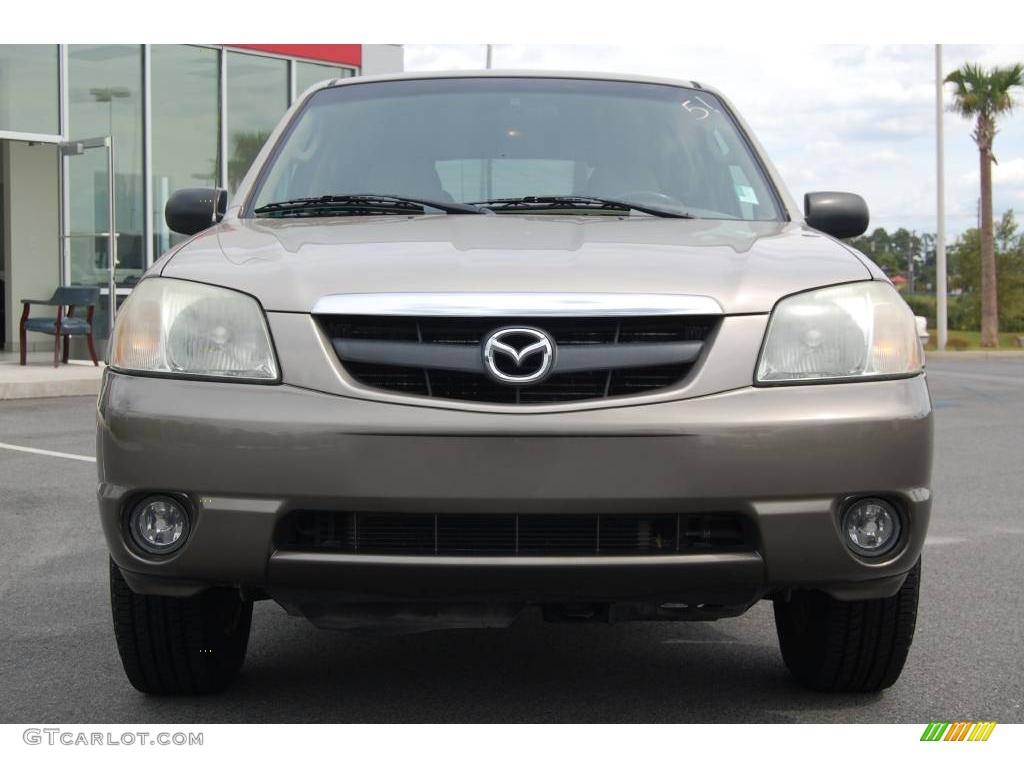 2002 Tribute LX V6 - Parchment Gold Metallic / Beige photo #3