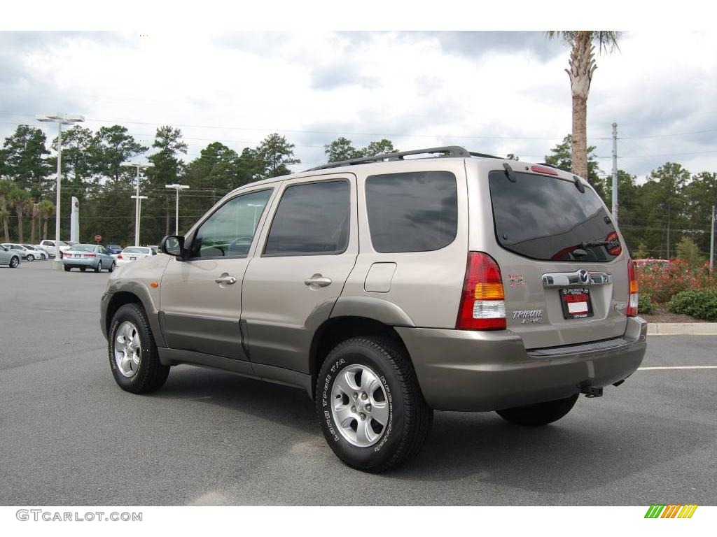 2002 Tribute LX V6 - Parchment Gold Metallic / Beige photo #5