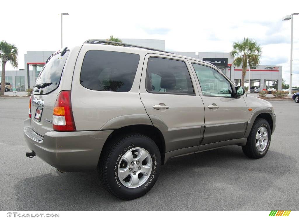 2002 Tribute LX V6 - Parchment Gold Metallic / Beige photo #6