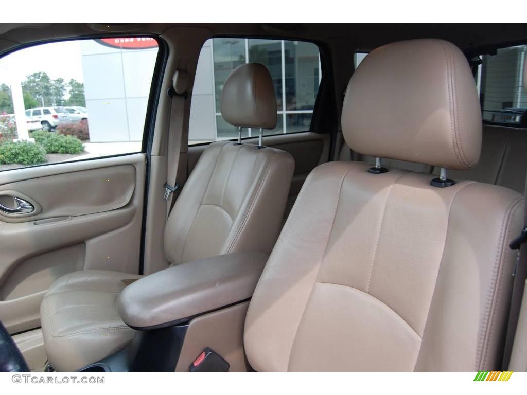 2002 Tribute LX V6 - Parchment Gold Metallic / Beige photo #14