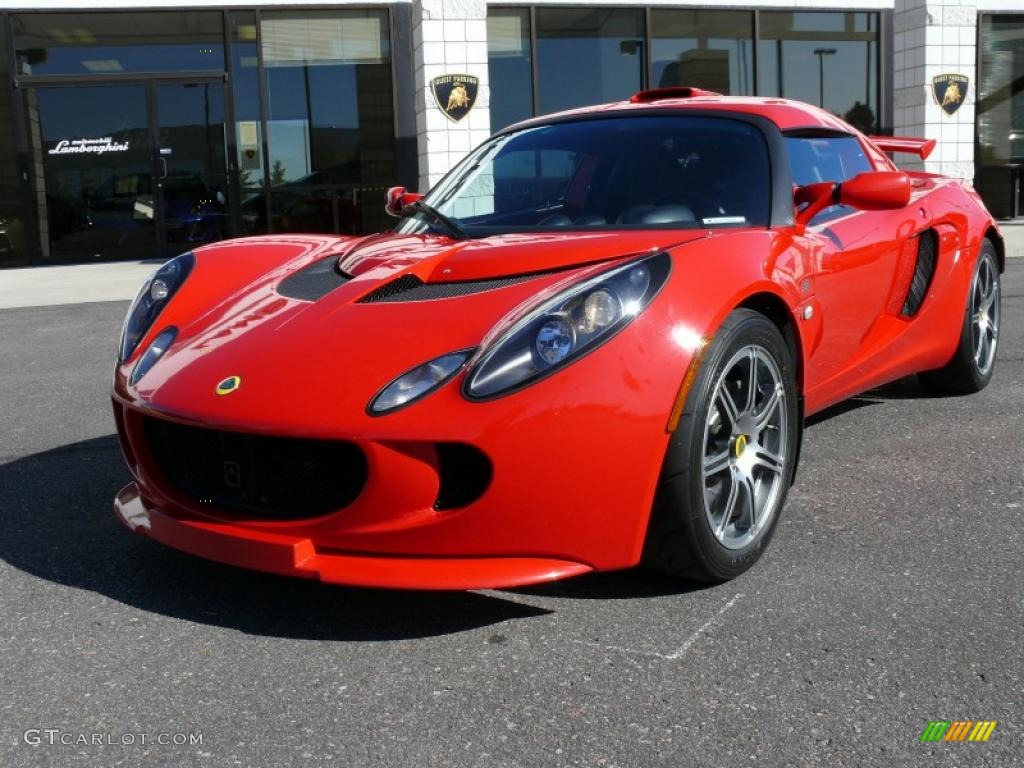 2007 Exige S - Ardent Red / Black photo #2