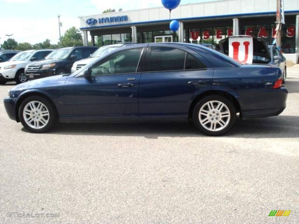 2003 LS V8 - True Blue Metallic / Dark Ash/Medium Ash photo #3