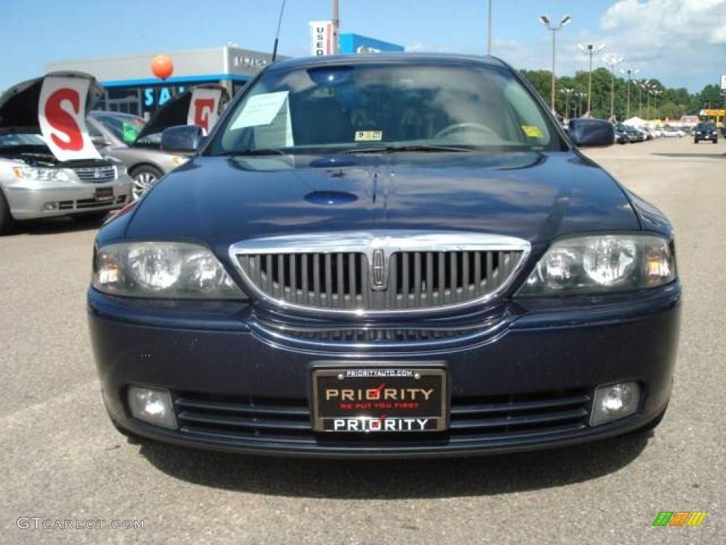 2003 LS V8 - True Blue Metallic / Dark Ash/Medium Ash photo #8