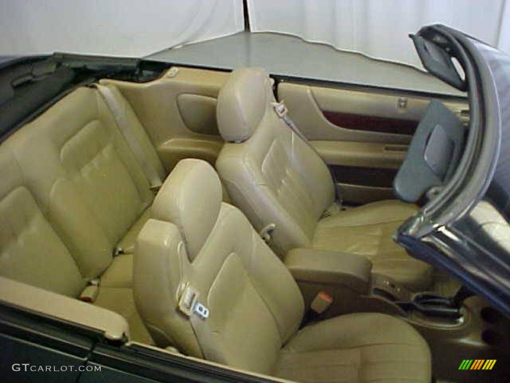 2001 Sebring LXi Convertible - Shale Green Metallic / Sandstone photo #5