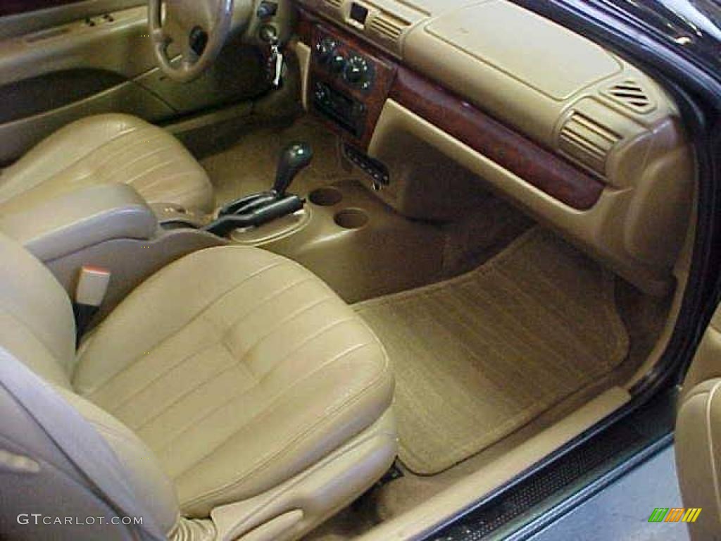 2001 Sebring LXi Convertible - Shale Green Metallic / Sandstone photo #8