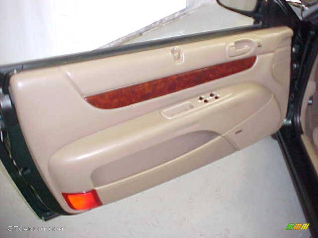 2001 Sebring LXi Convertible - Shale Green Metallic / Sandstone photo #11