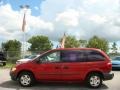 2003 Inferno Red Tinted Pearl Dodge Caravan SE  photo #7