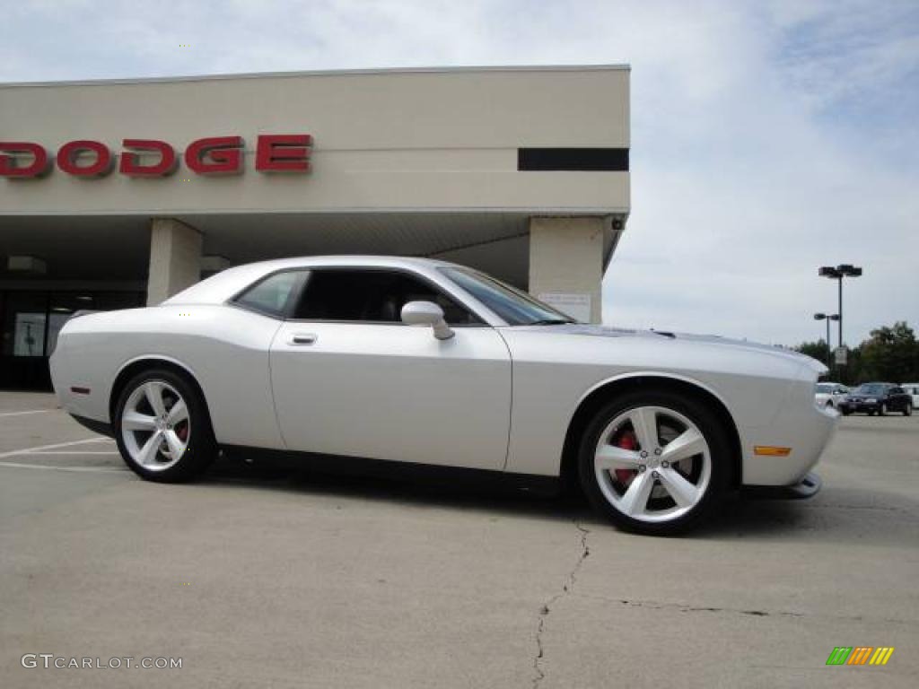 2010 Challenger SRT8 - Bright Silver Metallic / Dark Slate Gray photo #3