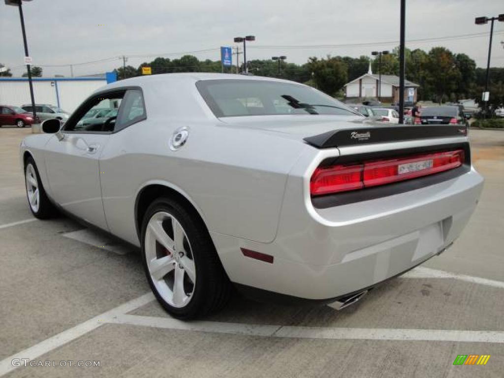 2010 Challenger SRT8 - Bright Silver Metallic / Dark Slate Gray photo #8