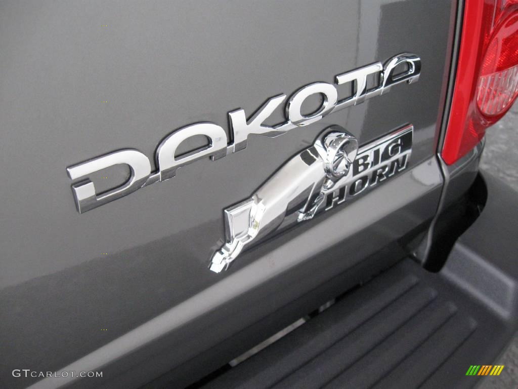 2010 Dakota Big Horn Crew Cab - Mineral Gray Metallic / Dark Slate Gray/Medium Slate Gray photo #8