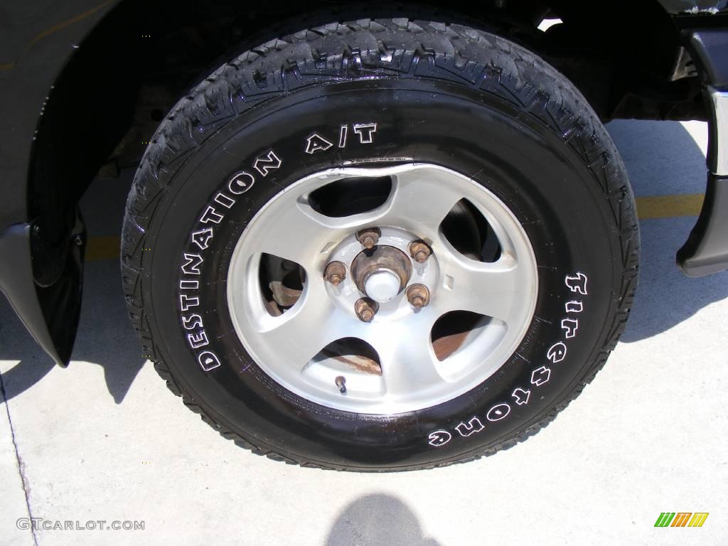 2002 F150 XLT SuperCab - Black / Dark Graphite photo #17