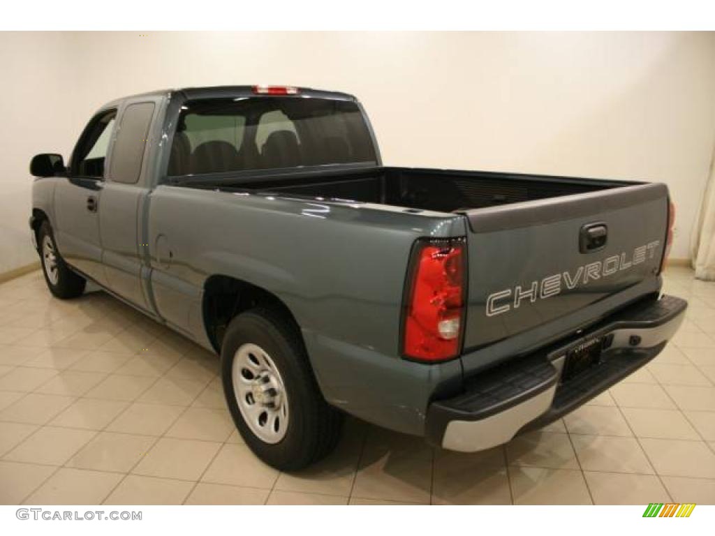 2006 Silverado 1500 Extended Cab - Blue Granite Metallic / Dark Charcoal photo #5