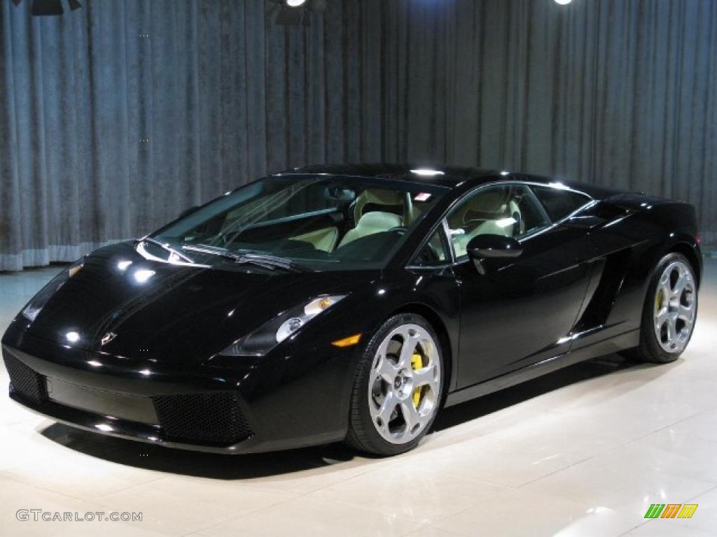 2004 Gallardo Coupe - Nero Noctis (Black) / Beige photo #1