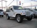 1998 Stone White Jeep Wrangler Sahara 4x4  photo #2