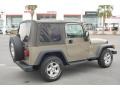 2004 Light Khaki Metallic Jeep Wrangler X 4x4  photo #6