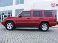 2006 Inferno Red Pearl Jeep Commander   photo #2