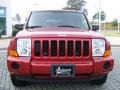 2006 Inferno Red Pearl Jeep Commander   photo #8