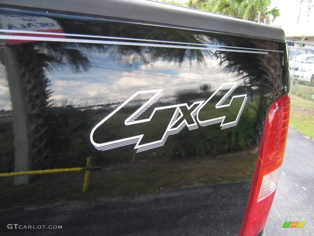 2006 F150 XLT SuperCab 4x4 - Black / Medium Flint photo #12