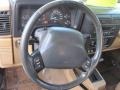 1998 Stone White Jeep Wrangler Sahara 4x4  photo #9