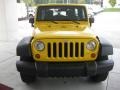 2008 Detonator Yellow Jeep Wrangler Unlimited X 4x4  photo #8