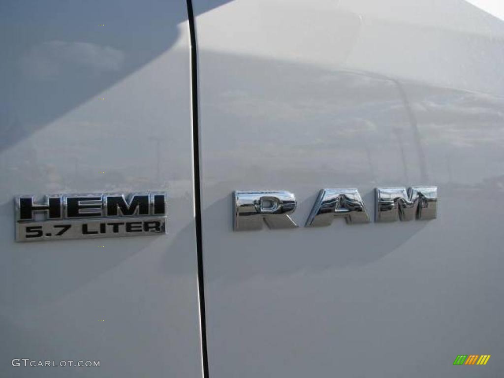 2009 Ram 1500 Sport Quad Cab 4x4 - Stone White / Dark Slate/Medium Graystone photo #10