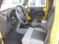 2008 Detonator Yellow Jeep Wrangler Unlimited X 4x4  photo #23