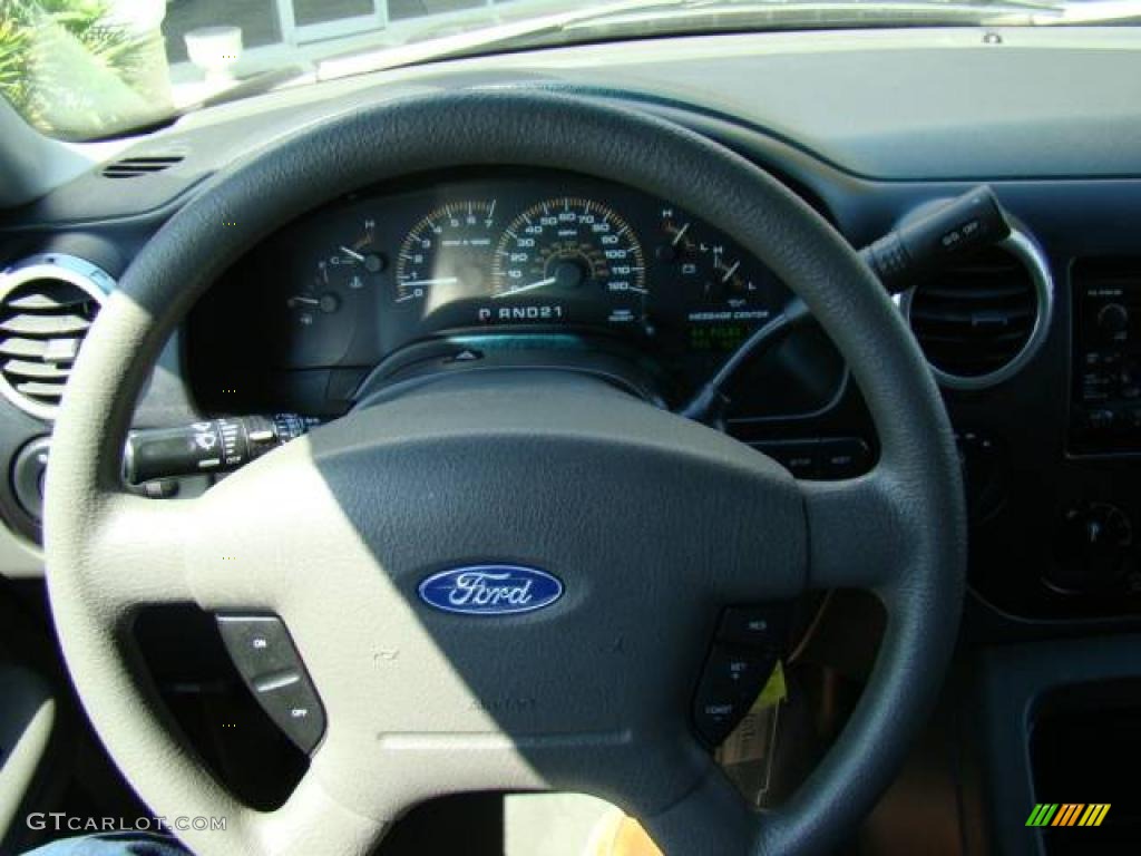 2003 Expedition XLT 4x4 - Dark Shadow Grey Metallic / Flint Grey photo #19