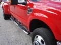 2008 Bright Red Ford F350 Super Duty XLT Crew Cab 4x4 Dually  photo #7