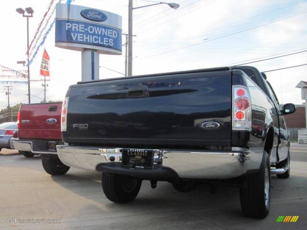 2004 F150 XLT Heritage SuperCab 4x4 - True Blue Metallic / Heritage Graphite Grey photo #3