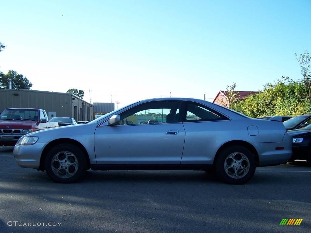 2000 Accord LX V6 Coupe - Satin Silver Metallic / Charcoal photo #1