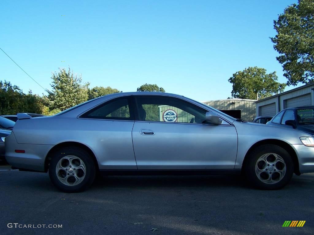 2000 Accord LX V6 Coupe - Satin Silver Metallic / Charcoal photo #3