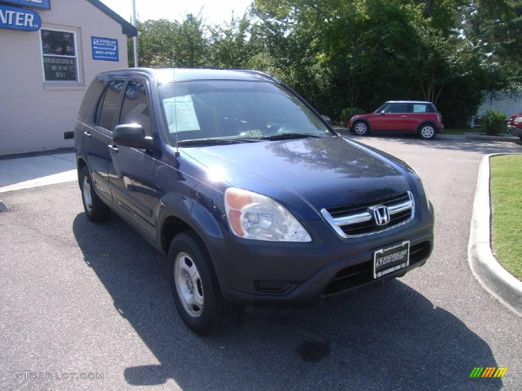 2003 CR-V LX - Eternal Blue Pearl / Black photo #9