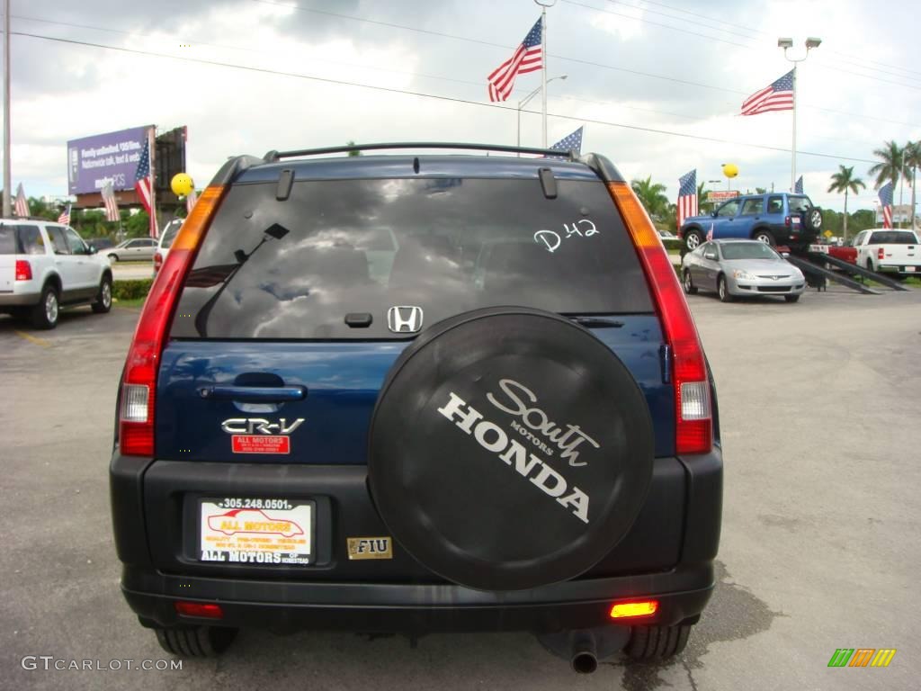 2003 CR-V LX - Eternal Blue Pearl / Black photo #4