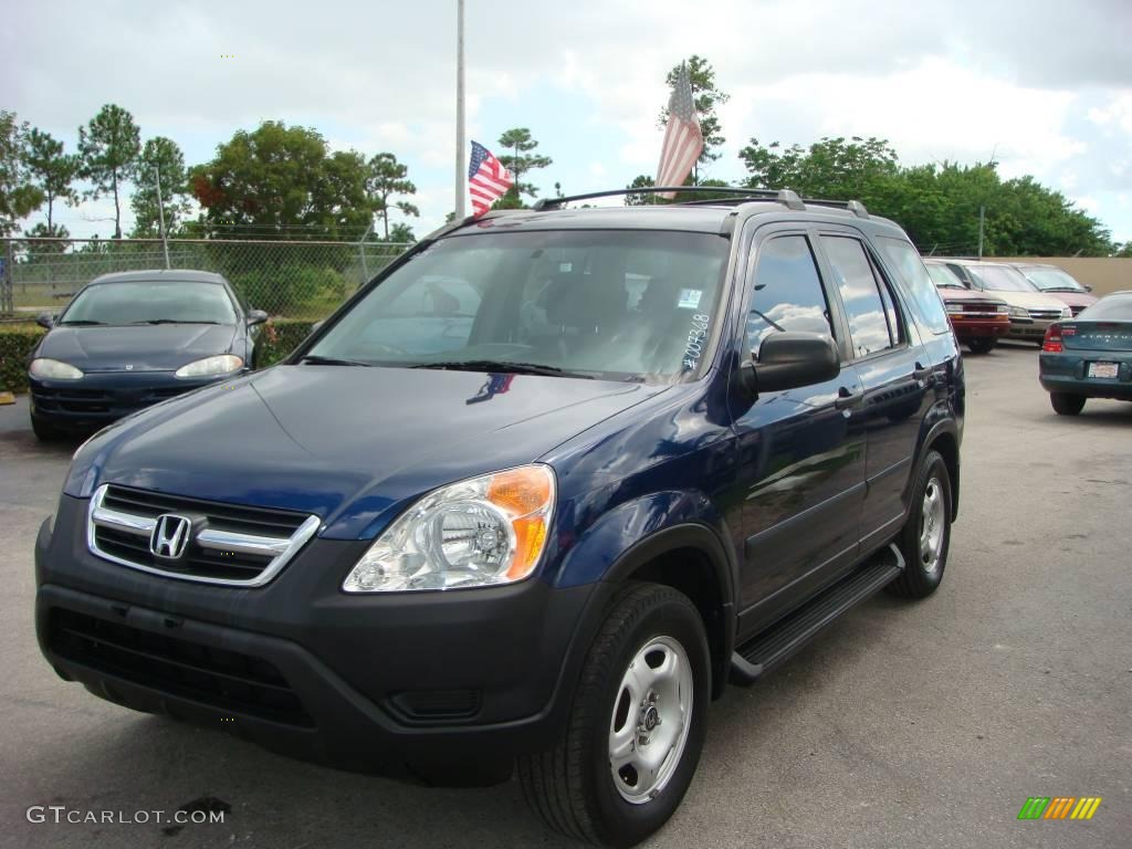 2003 CR-V LX - Eternal Blue Pearl / Black photo #8