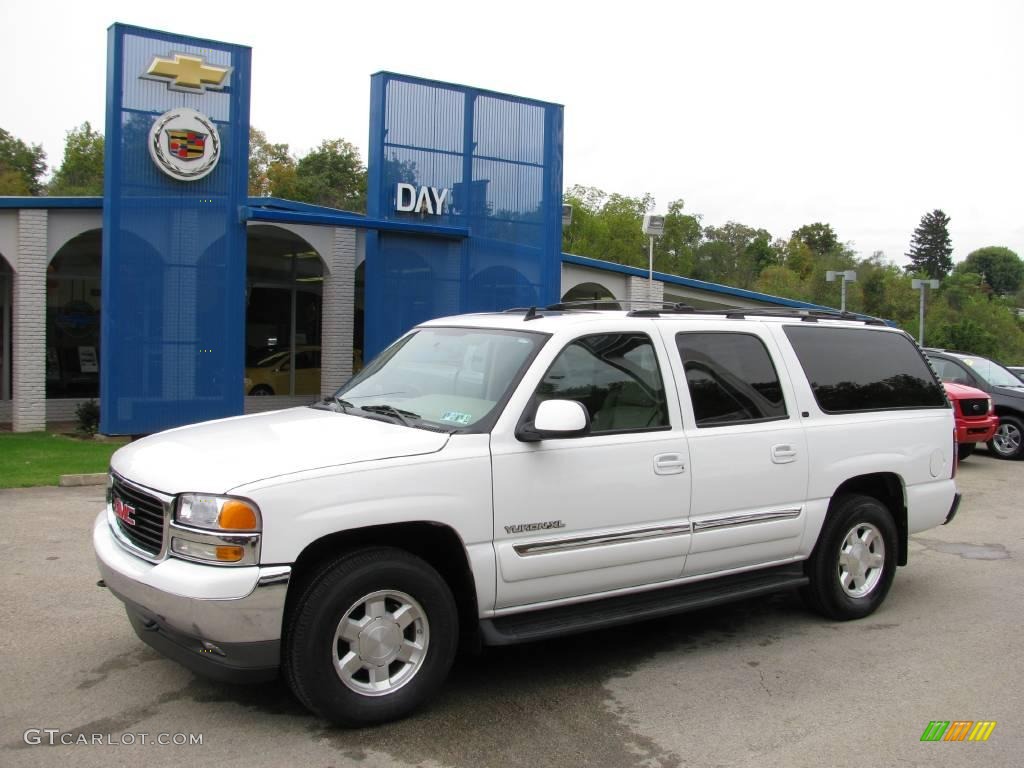 2006 Yukon XL SLT 4x4 - Summit White / Neutral/Shale photo #1