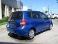 2008 Vivid Blue Pearl Honda Fit Hatchback  photo #6