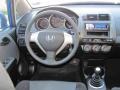 2008 Vivid Blue Pearl Honda Fit Hatchback  photo #14